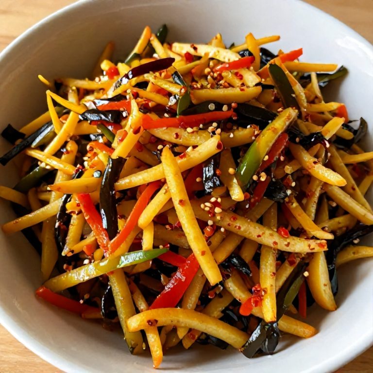 Sweet and Spicy Pickle Slaw