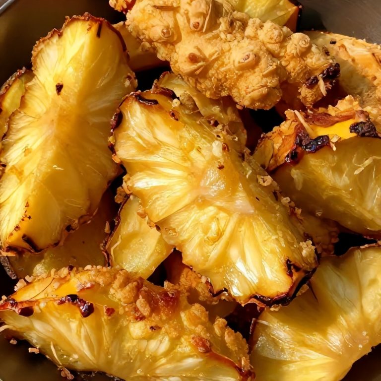 Air Fryer Pineapple Chunks