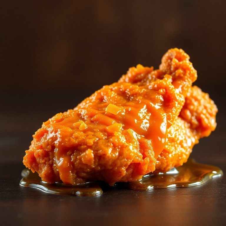 Baked Crunchy Hot Honey Chicken
