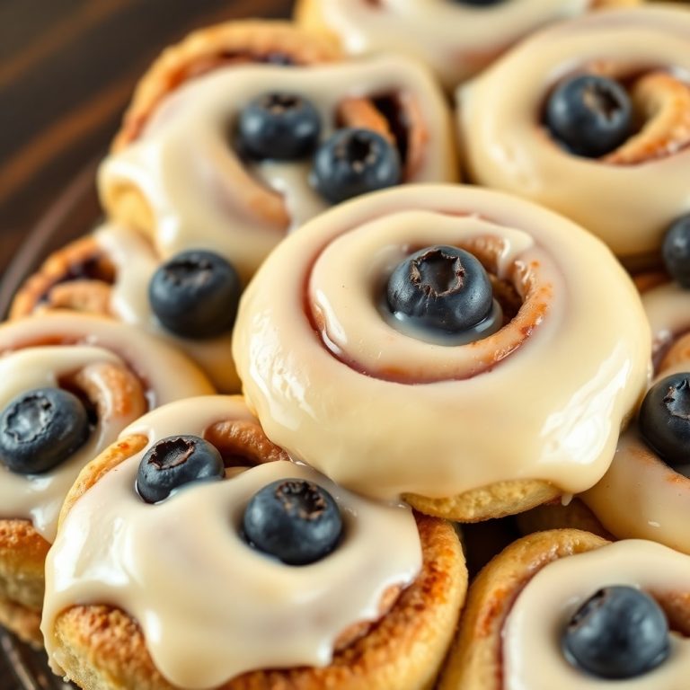 Blueberry Cinnamon Rolls