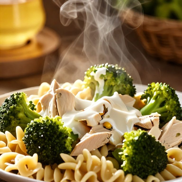 Broccoli and Chicken Pasta Salad