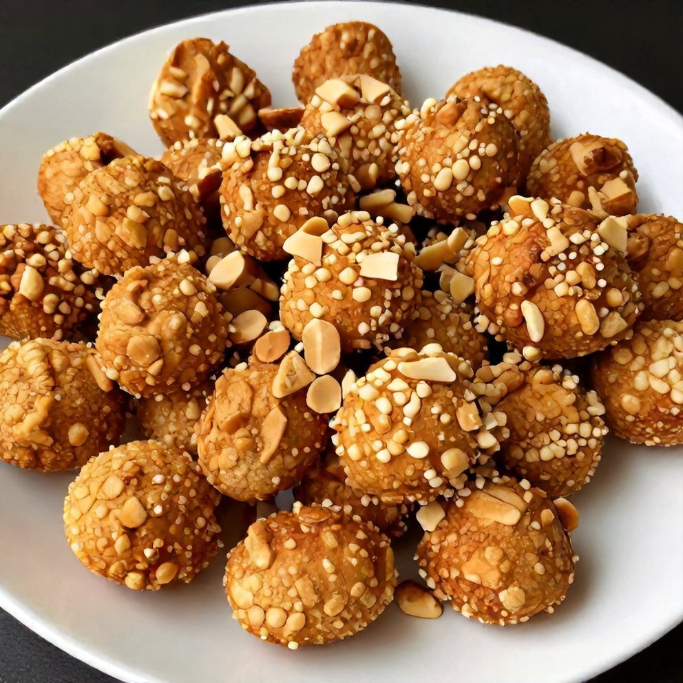 Plated Butterfinger Puppy Chow