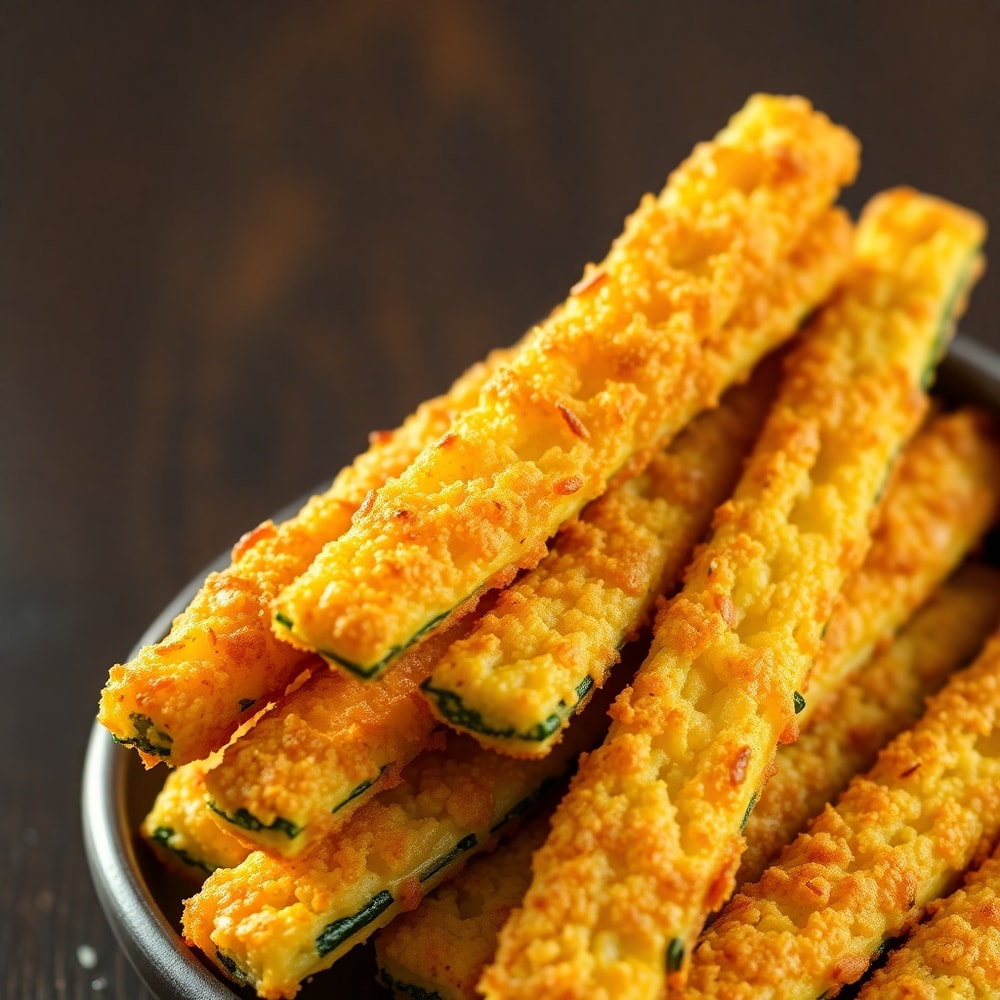 cheesy zucchini breadsticks