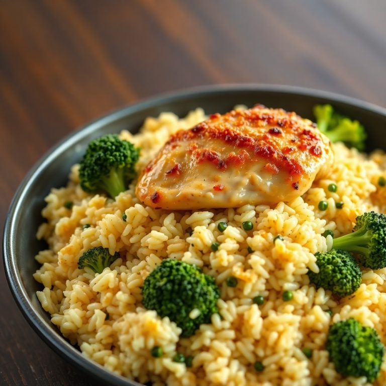 chicken broccoli rice casserole