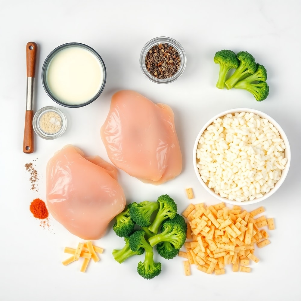 Chicken Broccoli Rice Casserole Ingredients