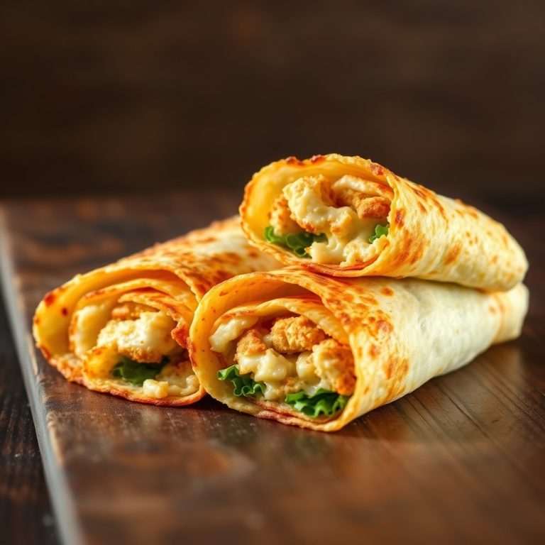 Chicken Caesar Wraps