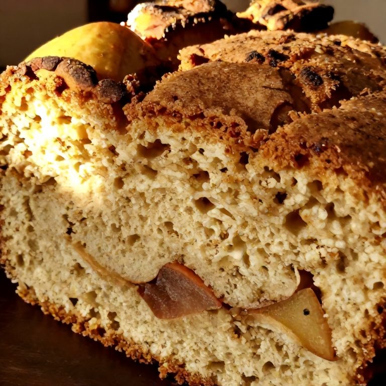 brown sugar apple vanilla snack cake