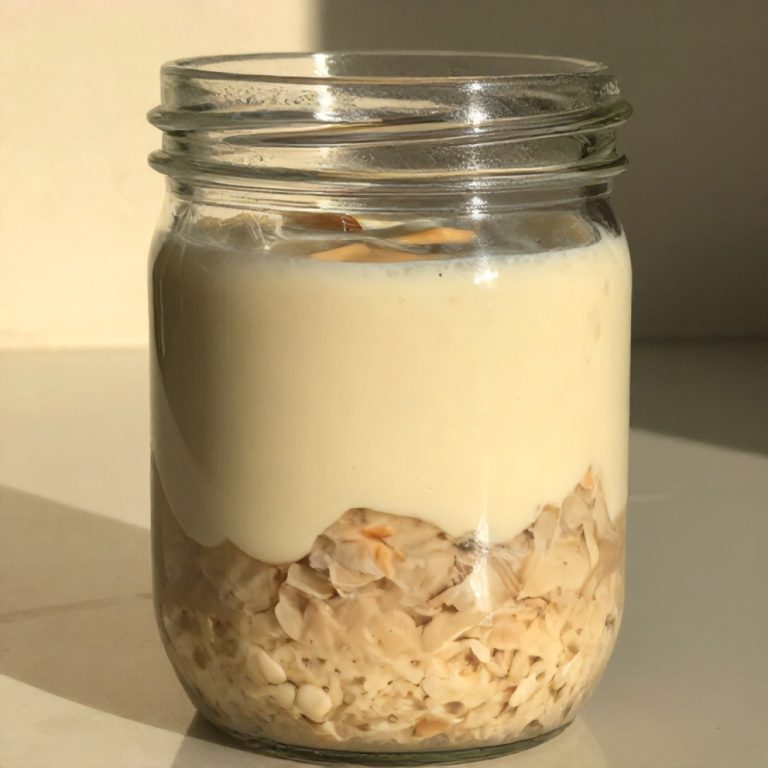 overnight high-protein oats