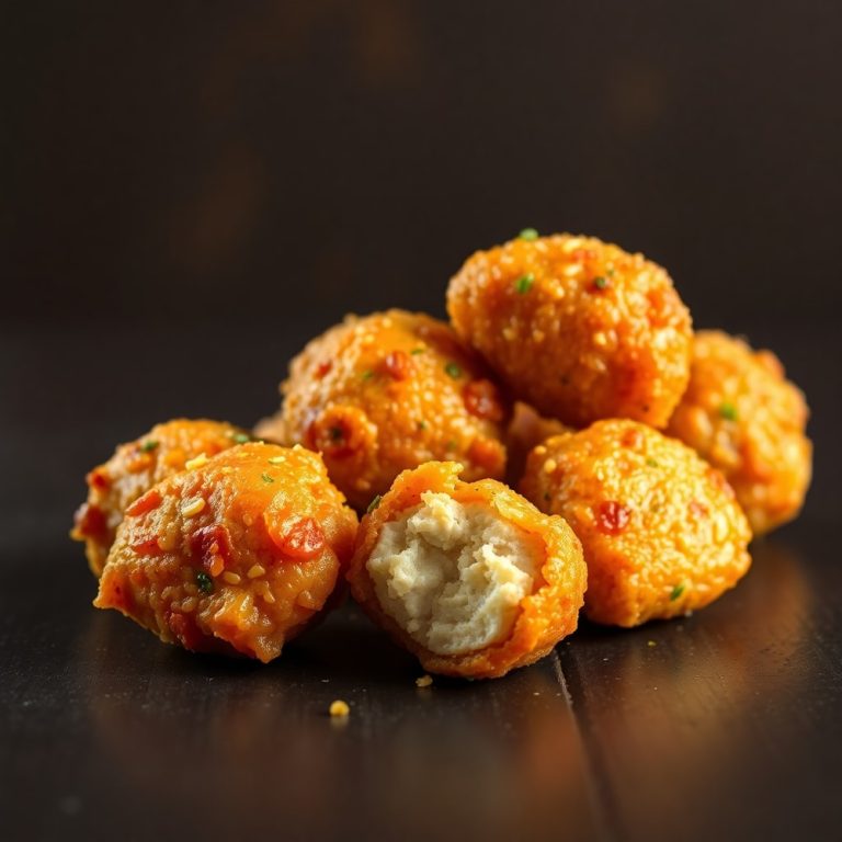 crispy garlic pork bites
