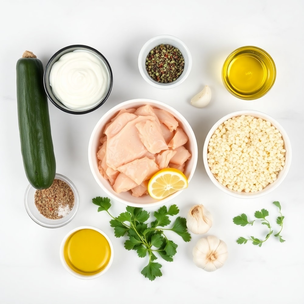Greek Chicken Bowl Ingredients