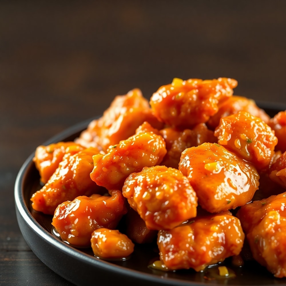 Crispy Honey Garlic Chicken