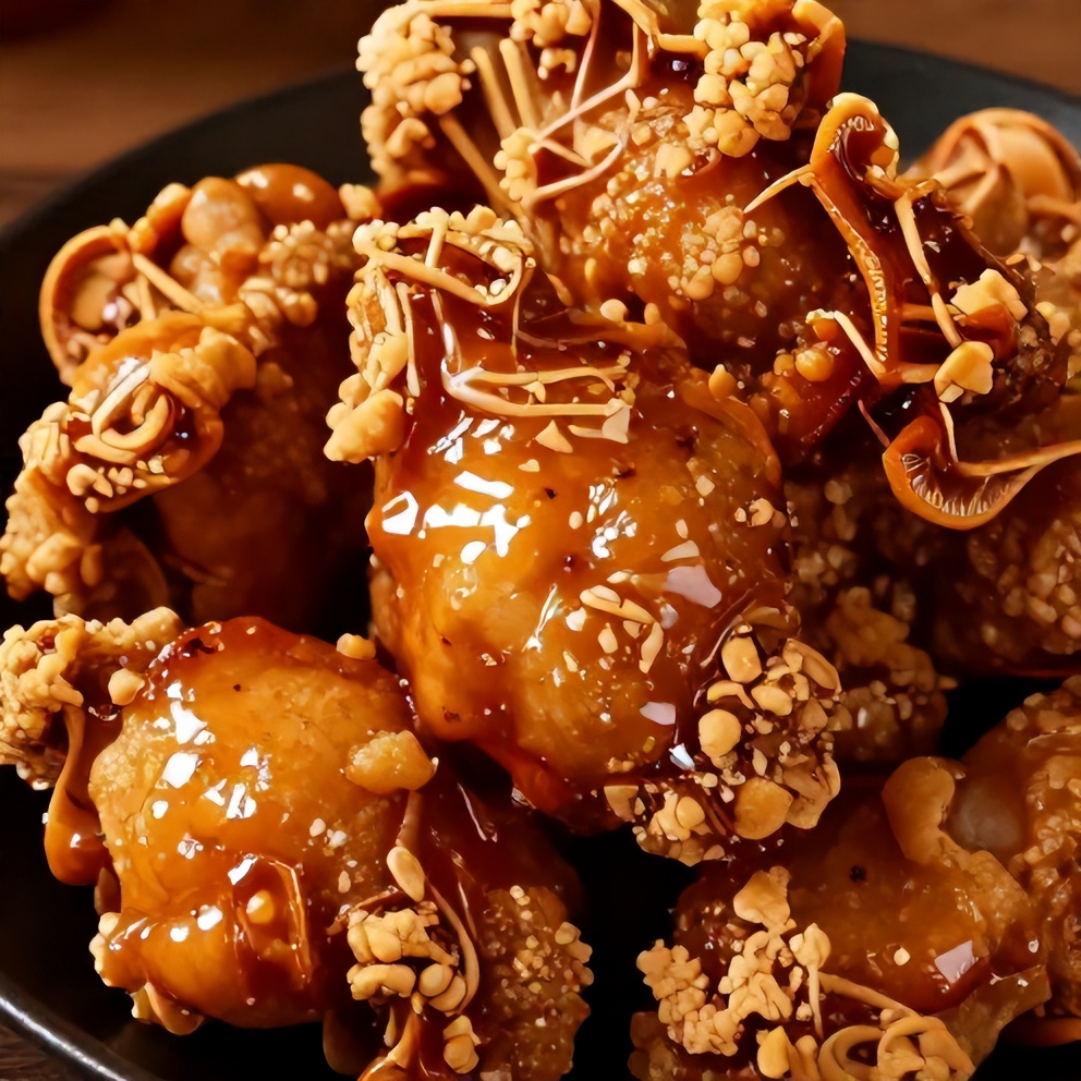 Crispy Honey Gochujang Chicken