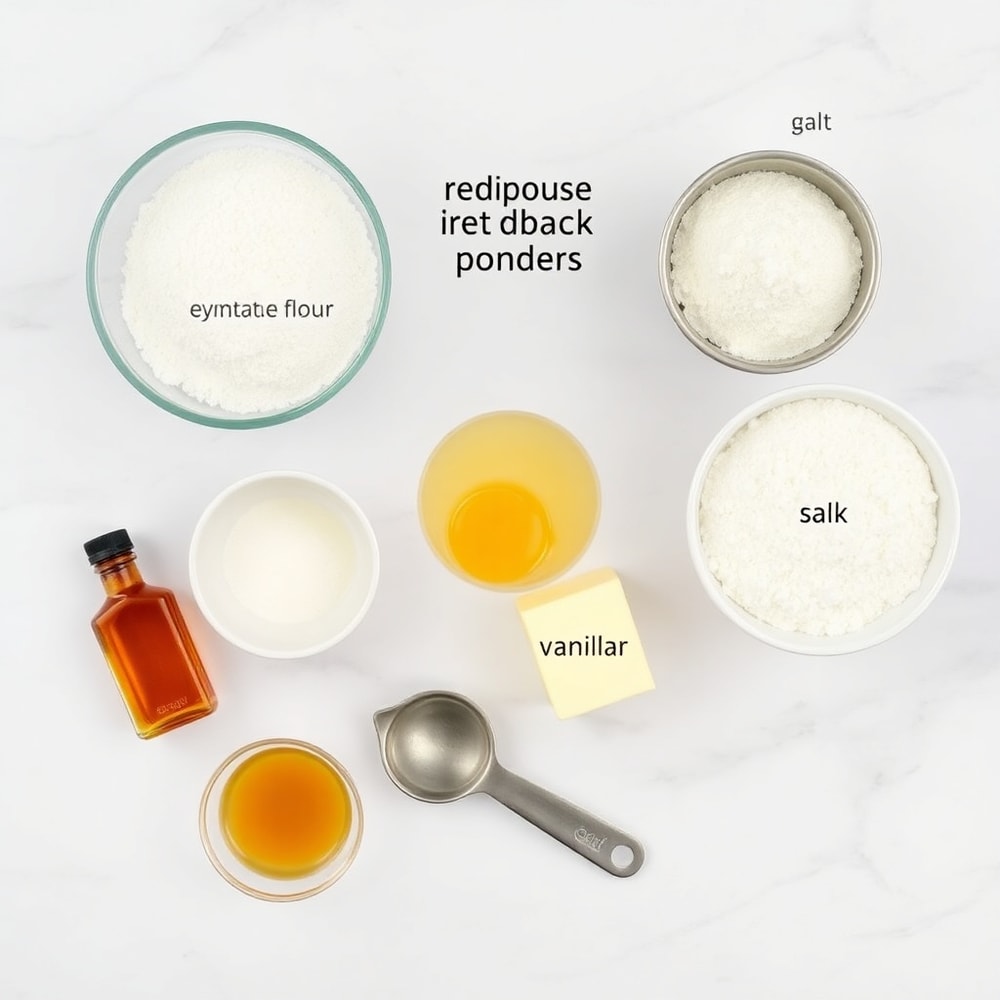 Raw ingredients for Lion Pancakes