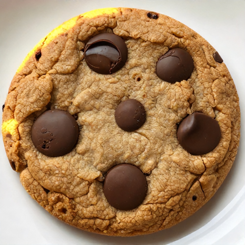 Plated M&M's Chocolate Cookies with a glass of milk