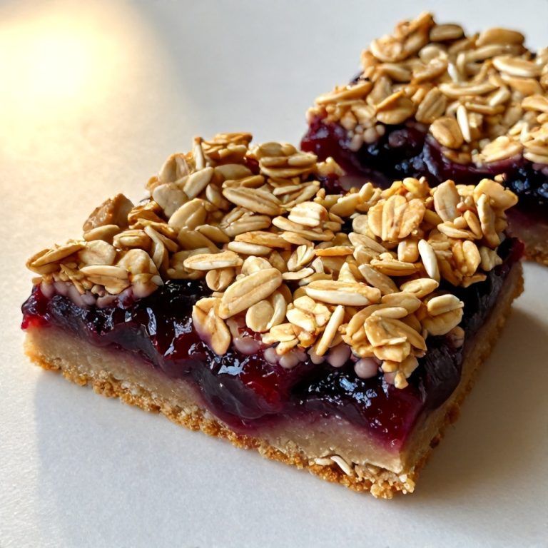 Easy Berry Oat Bars