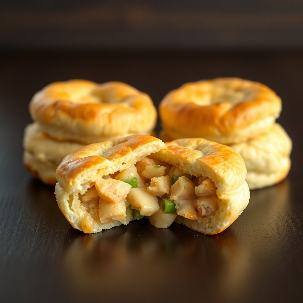Chicken Pot Pie Bites