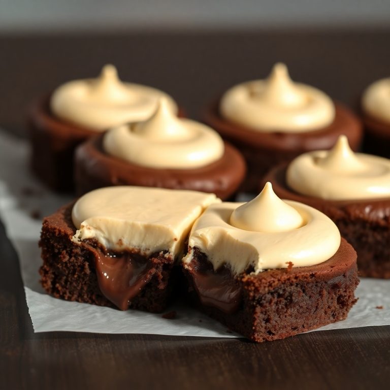 Easy Chocolate Mousse Brownies