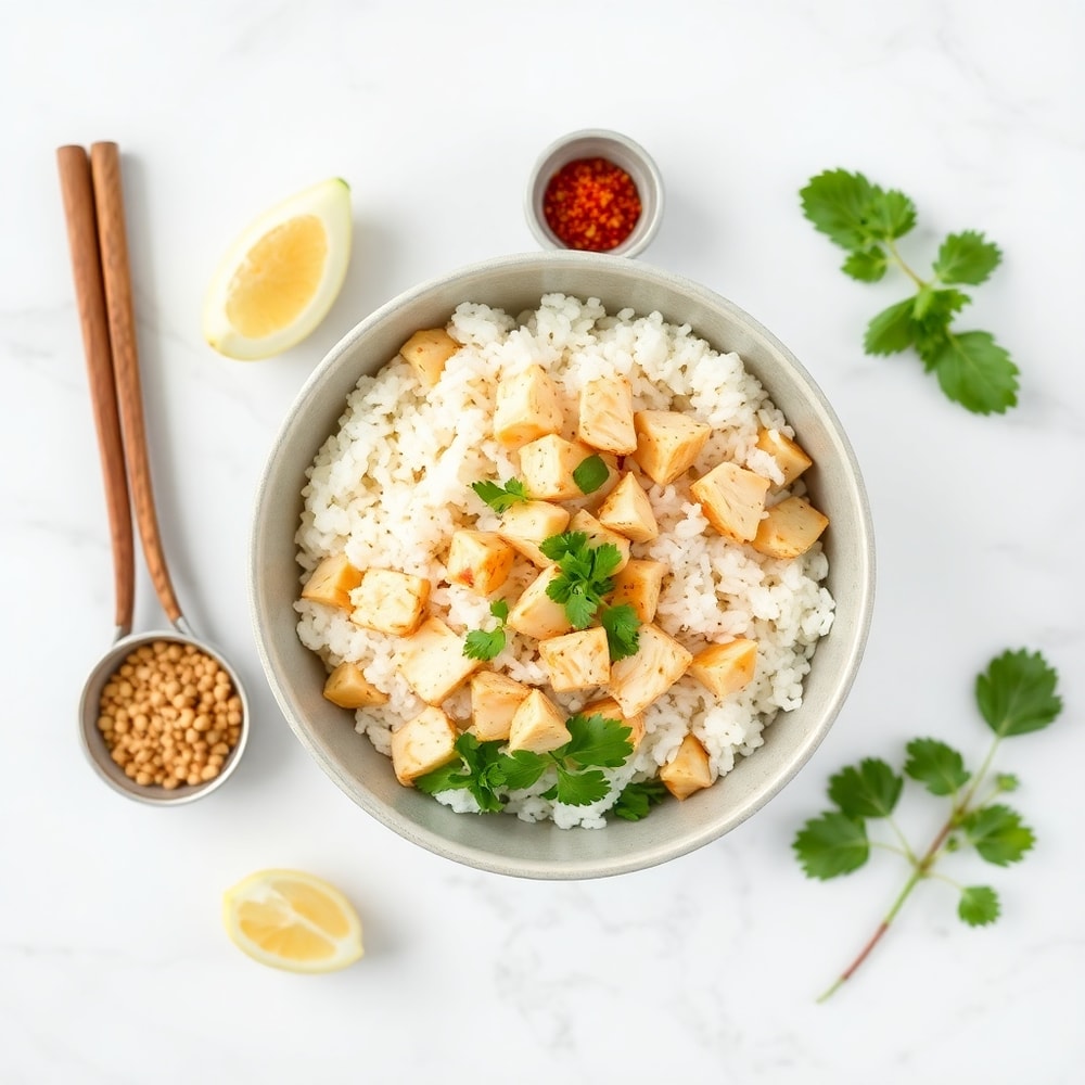Coconut Chicken Rice Bowl Ingredients