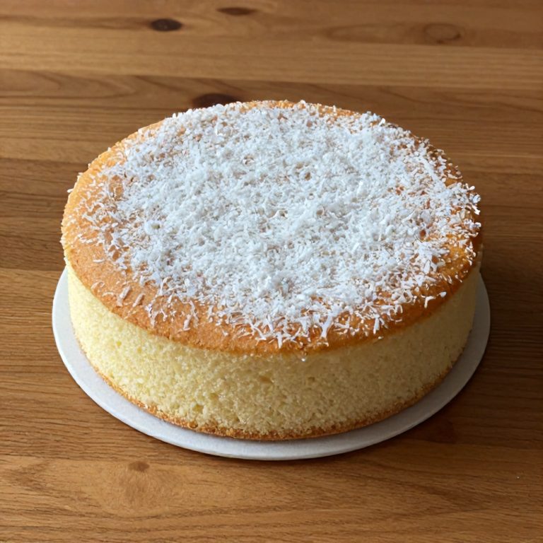 Easy Coconut Milk Snack Cake