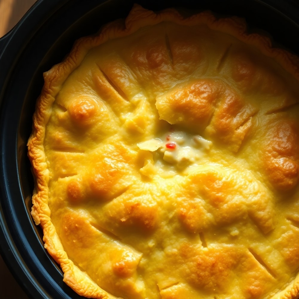 crockpot chicken pot pie