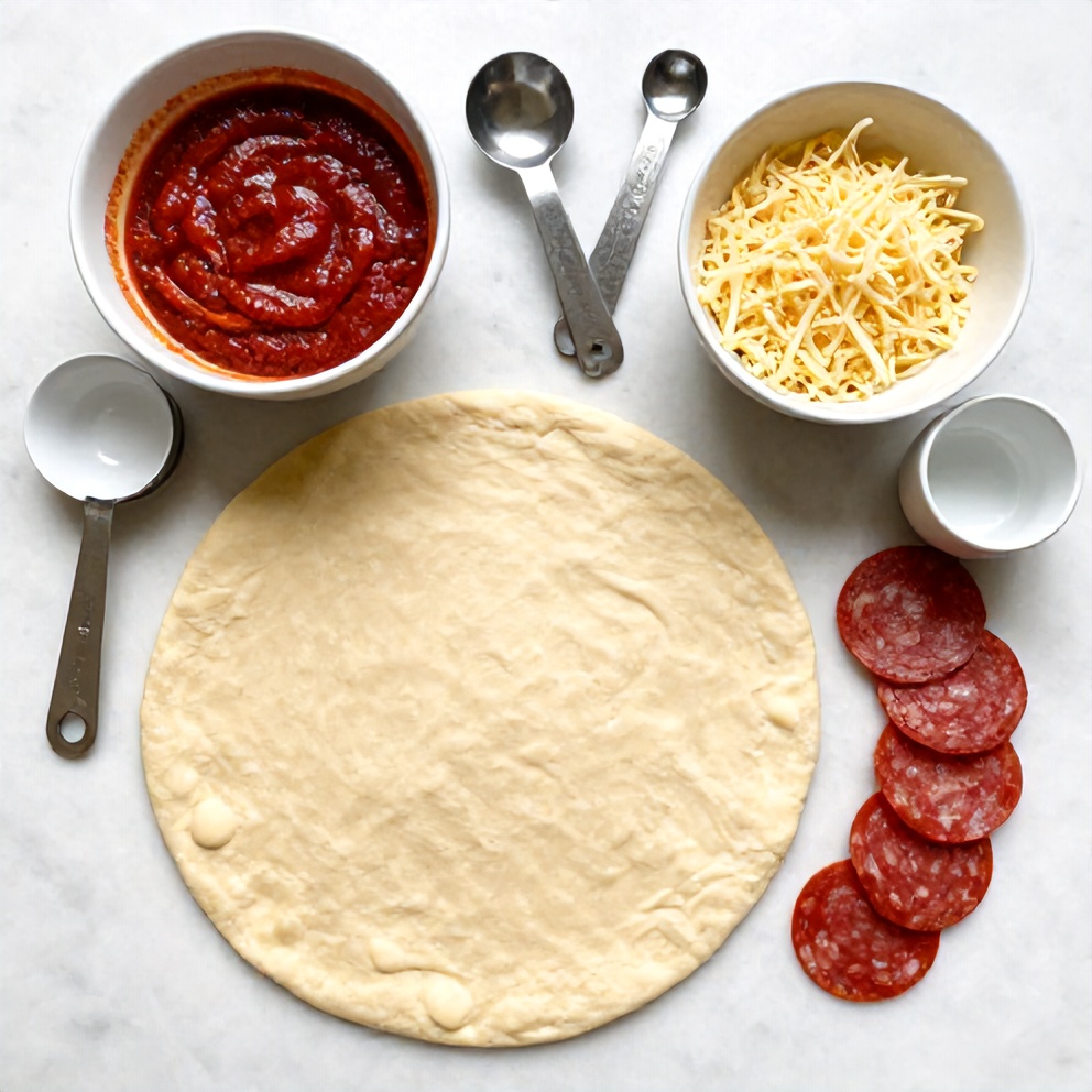 High Protein Pepperoni Pizza Rolls Ingredients
