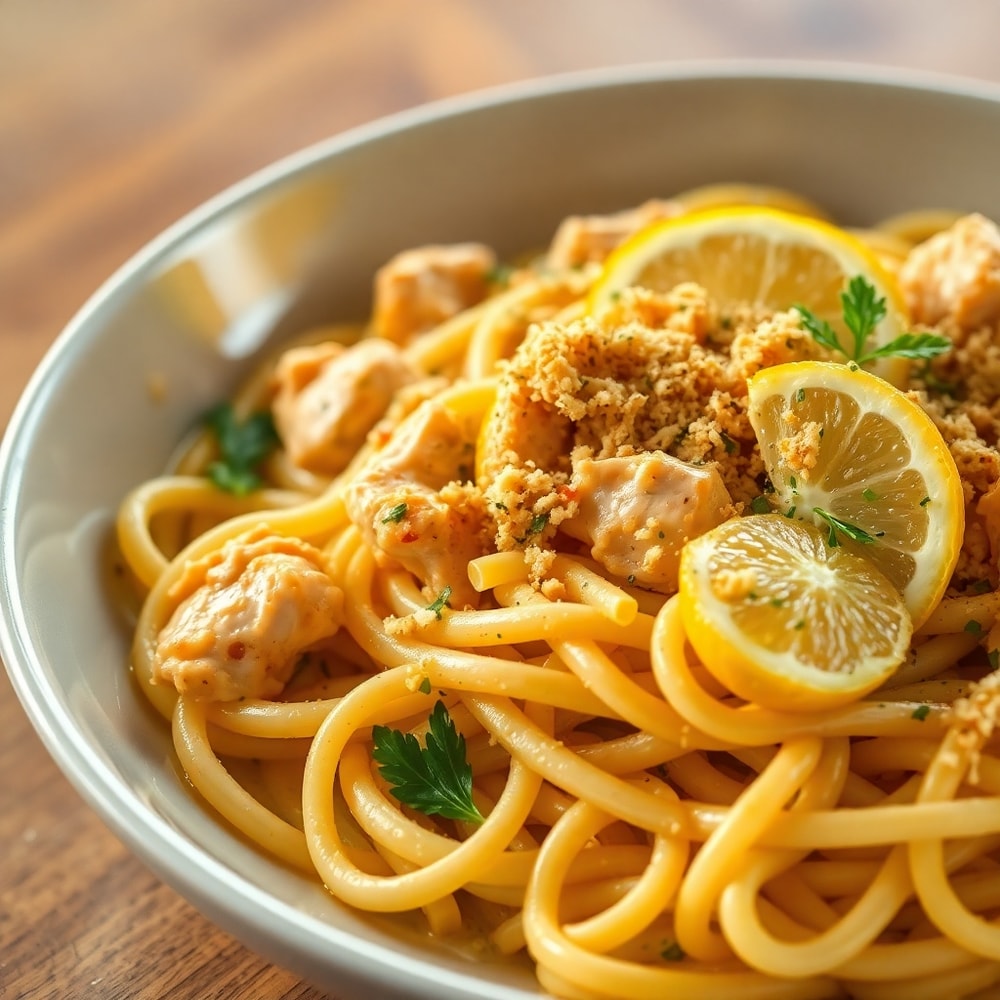Easy Lemon Chicken Pasta