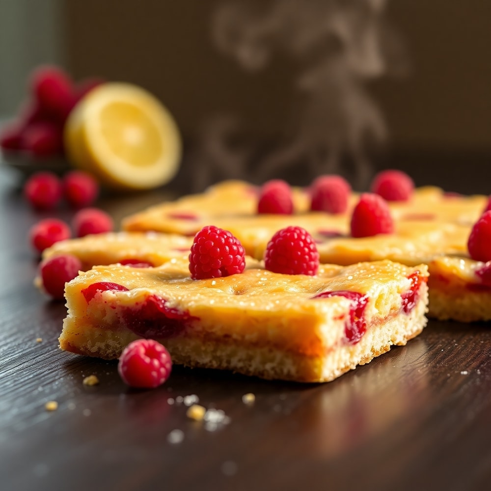 Lemon Raspberry Bars