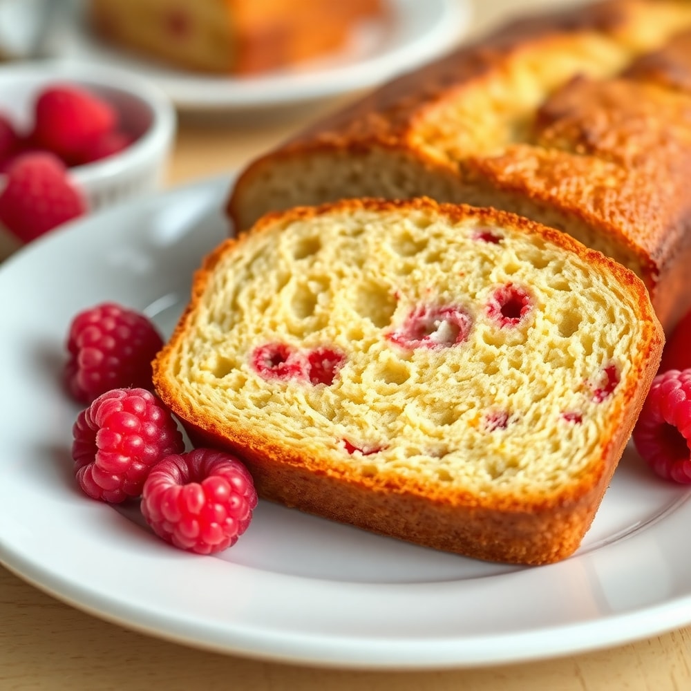 Sliced Raspberry Bread