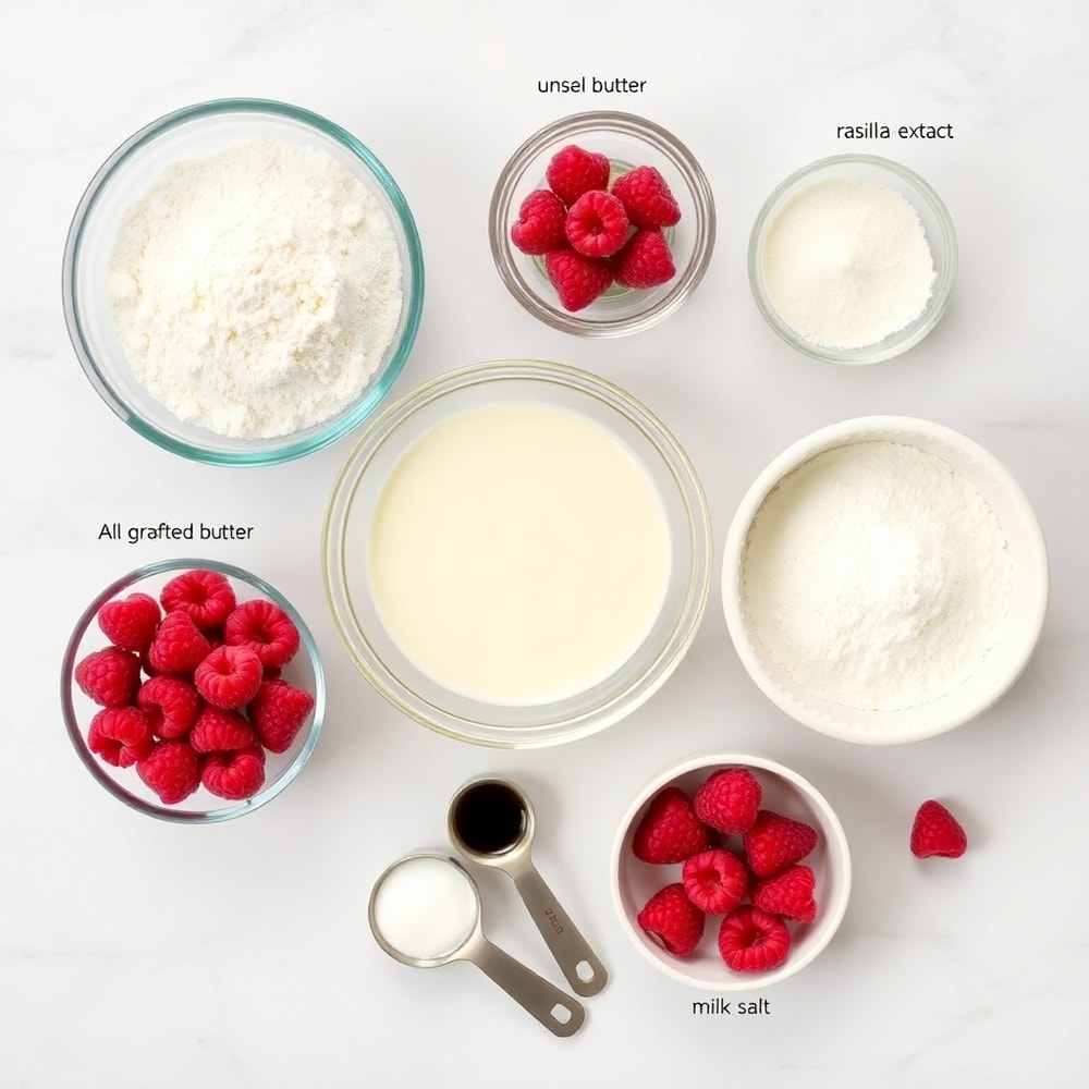 Raspberry Bread Ingredients