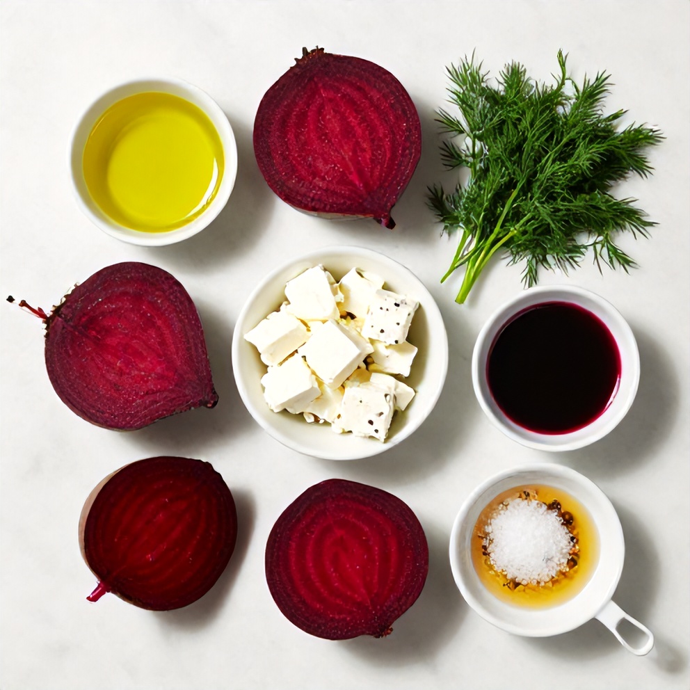 Roasted Beet Salad Ingredients