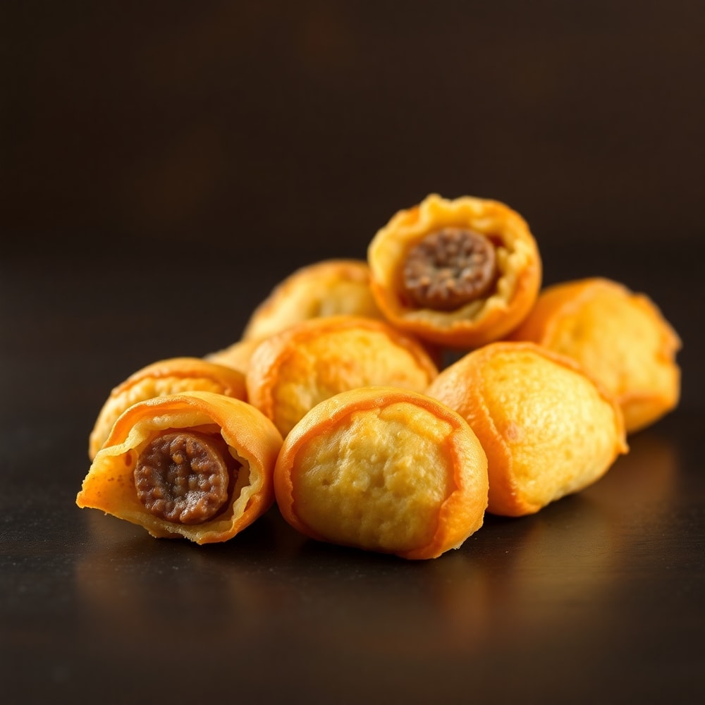 Easy Sausage Pancake Bites