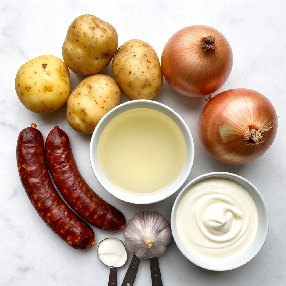 Spanish Potato Soup Ingredients