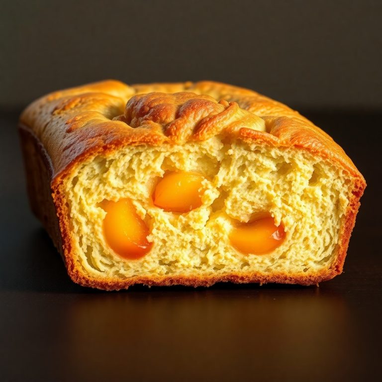 Easy Spiced Peach Bread