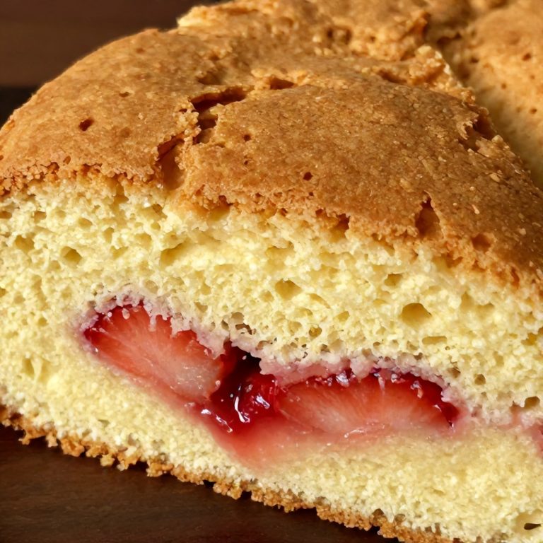 Easy Strawberry Earthquake Cake