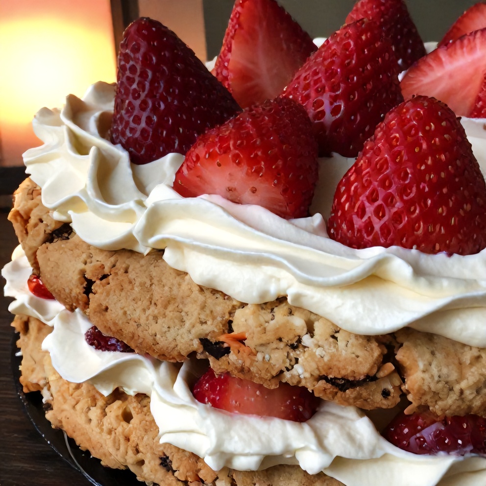 Easy Strawberry Shortcake Icebox Cake