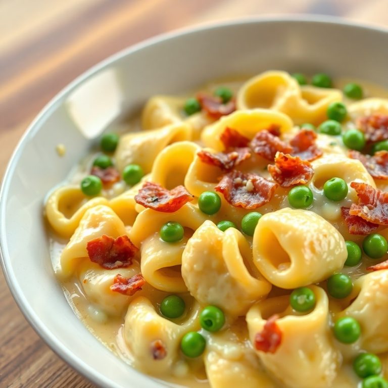 Easy Tortellini Carbonara
