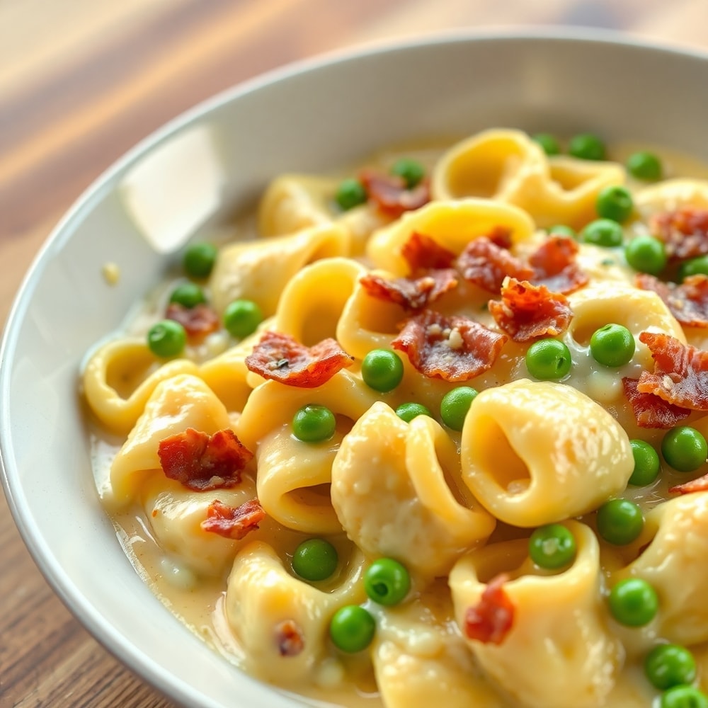 Easy Tortellini Carbonara