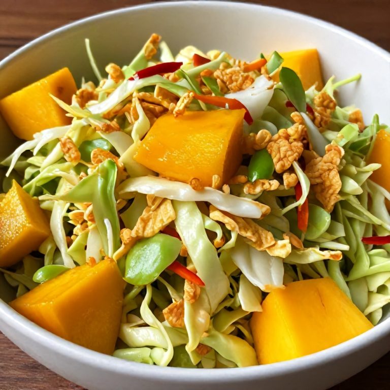 fresh mango slaw