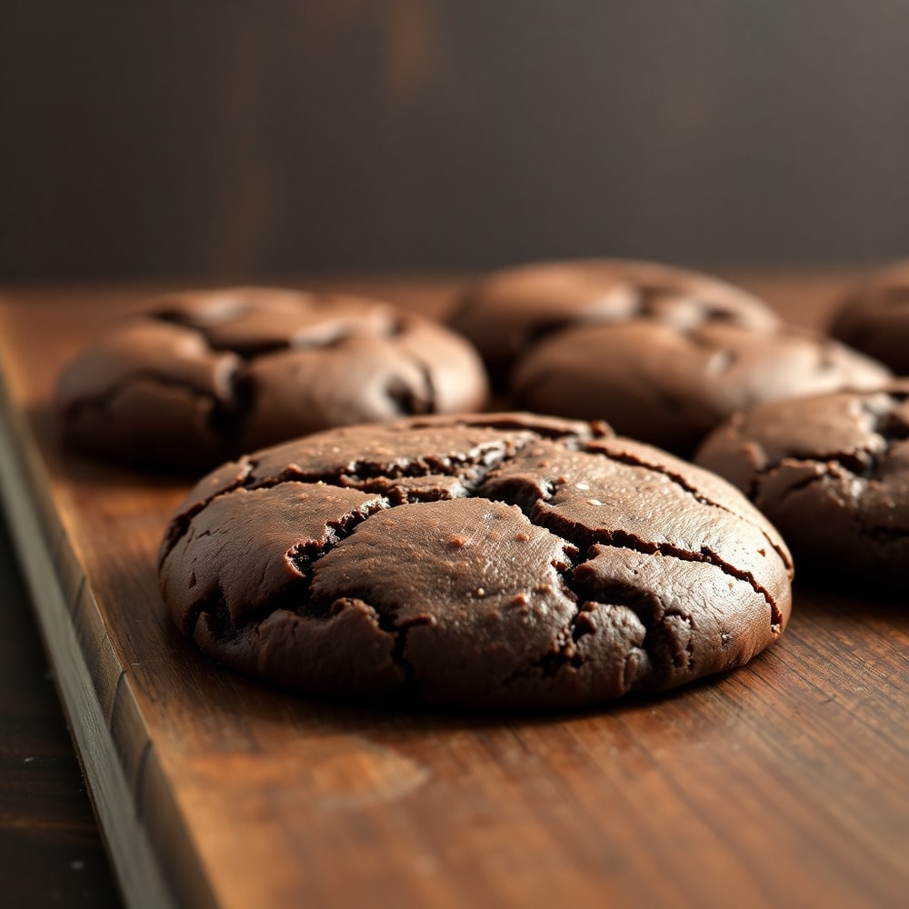 Fudgy Chocolate Brownie Cookies