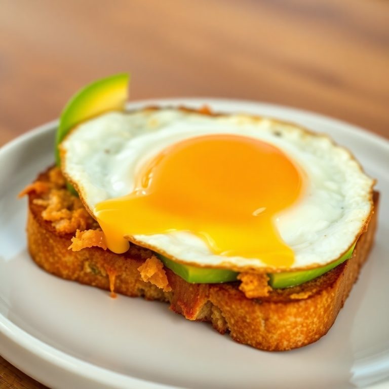 hash brown avocado toast