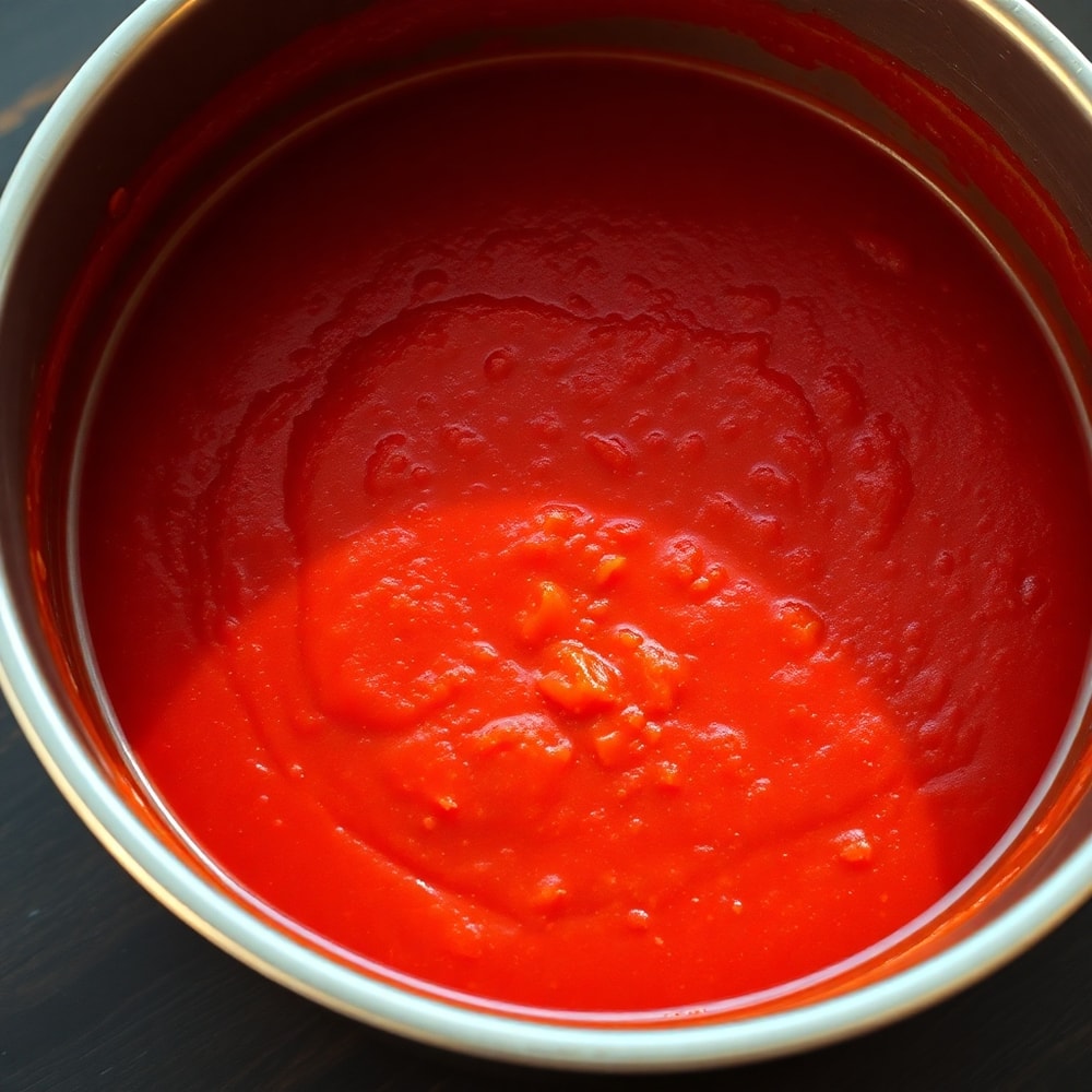 homemade Italian tomato sauce