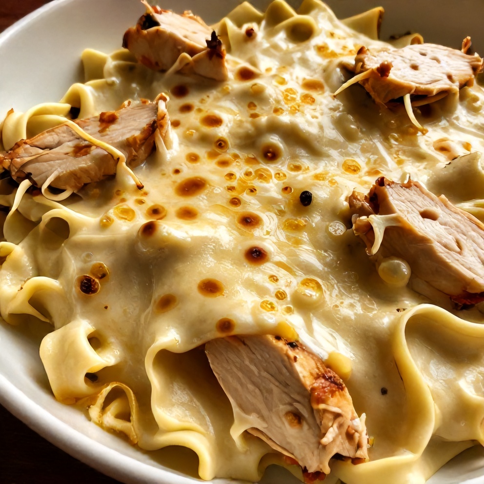 Lemon-Pepper Chicken Alfredo