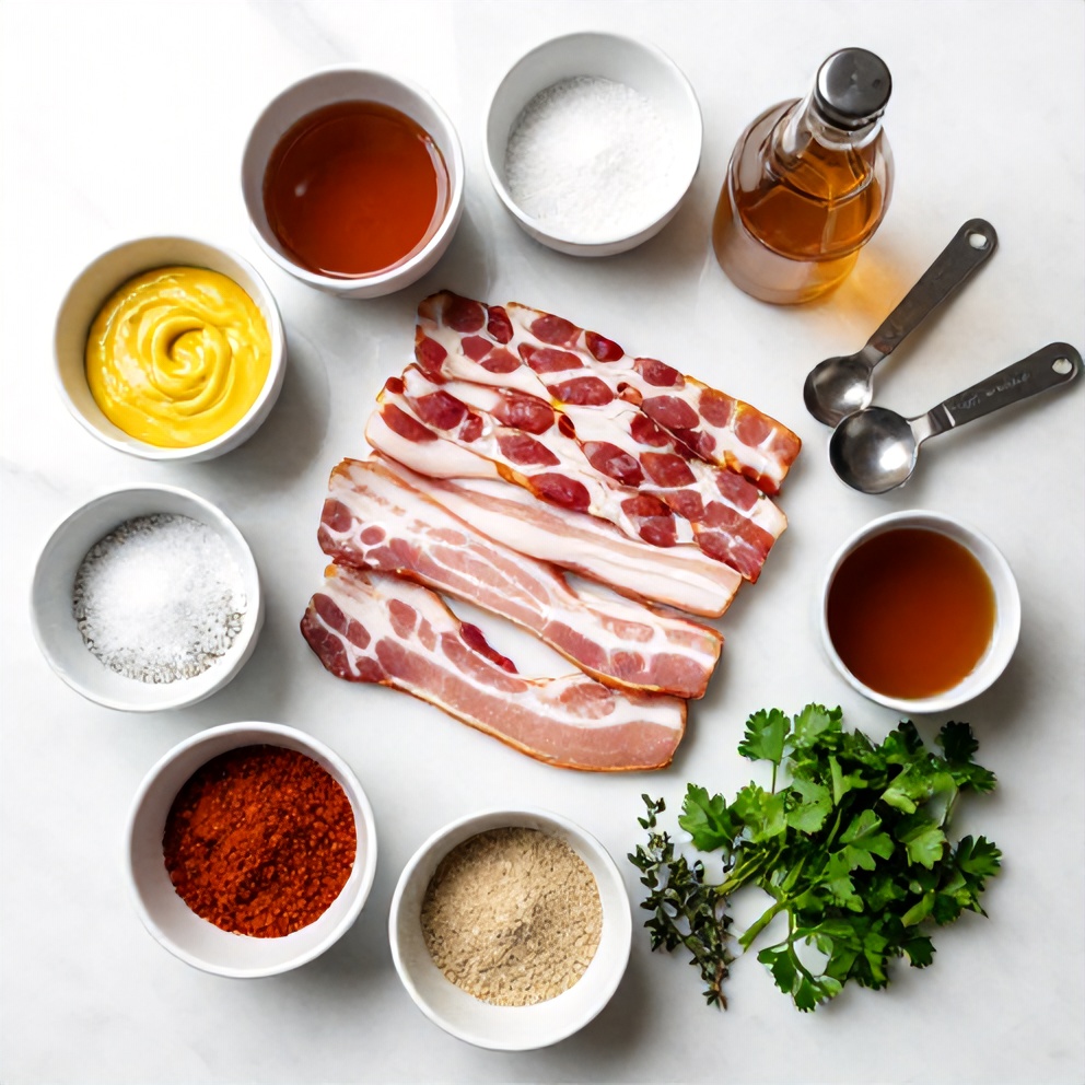 Maple Bacon Pork Chops Ingredients