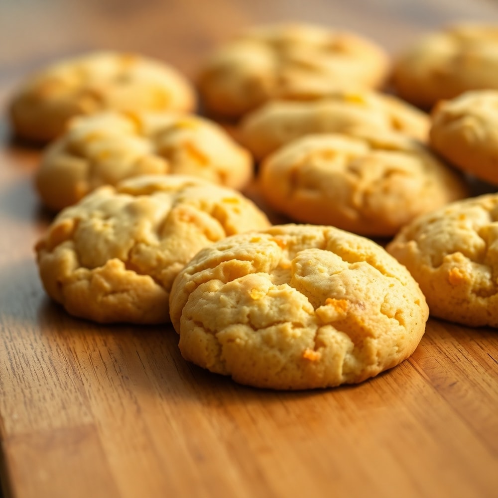 orange scone cookies