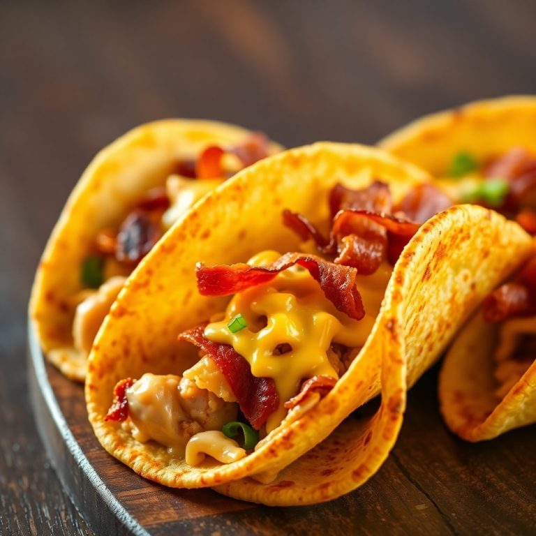 oven baked chicken bacon ranch tacos