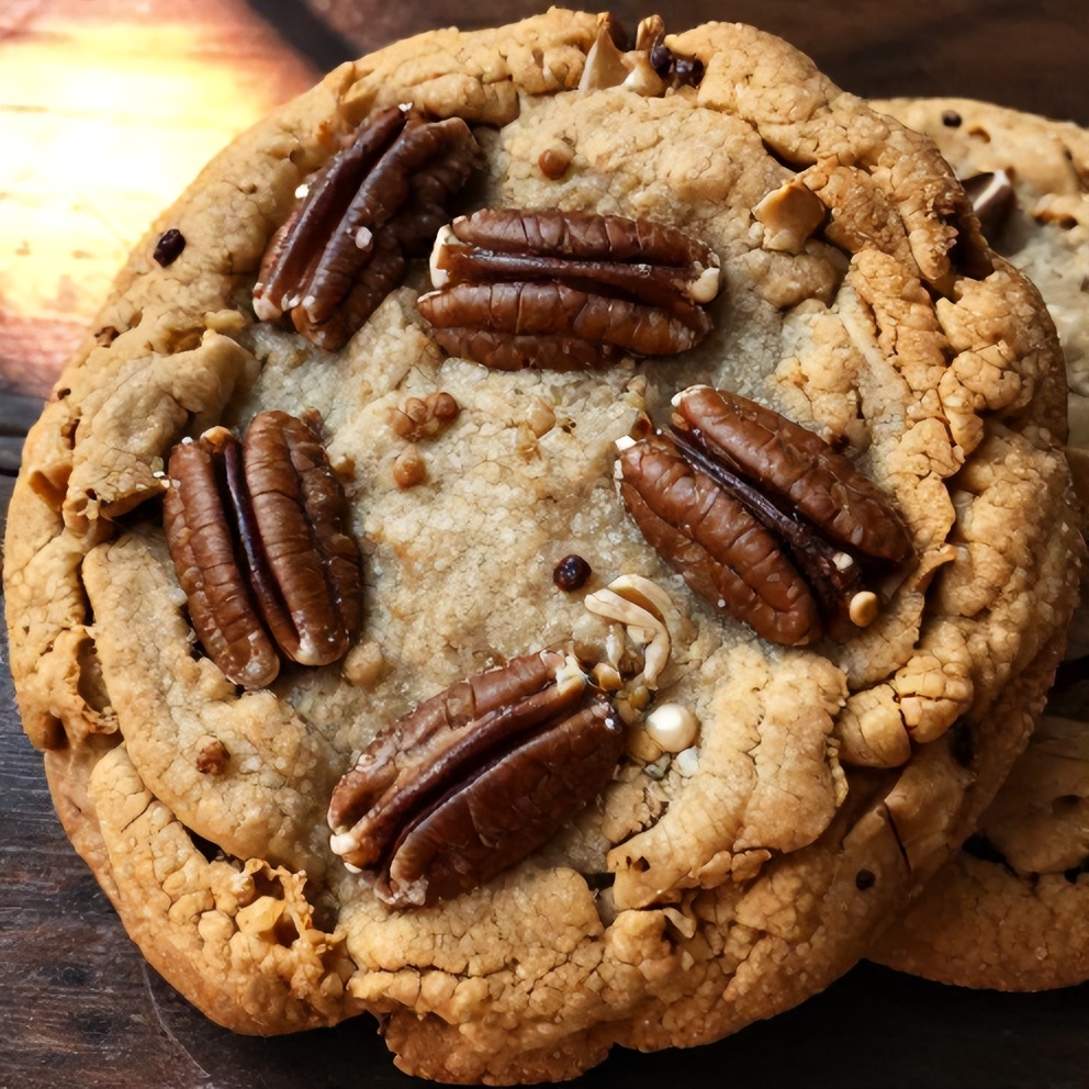 Pecan Pie Oatmeal Cookies
