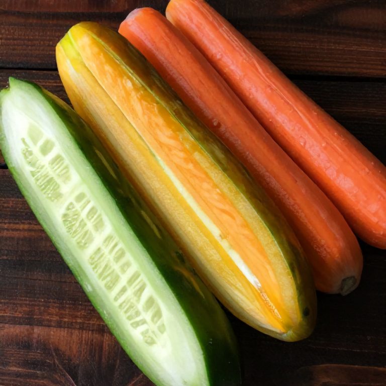 Quick Rainbow Pickles