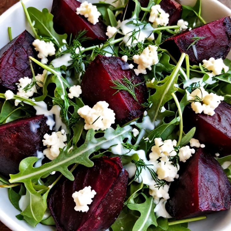roasted beet salad