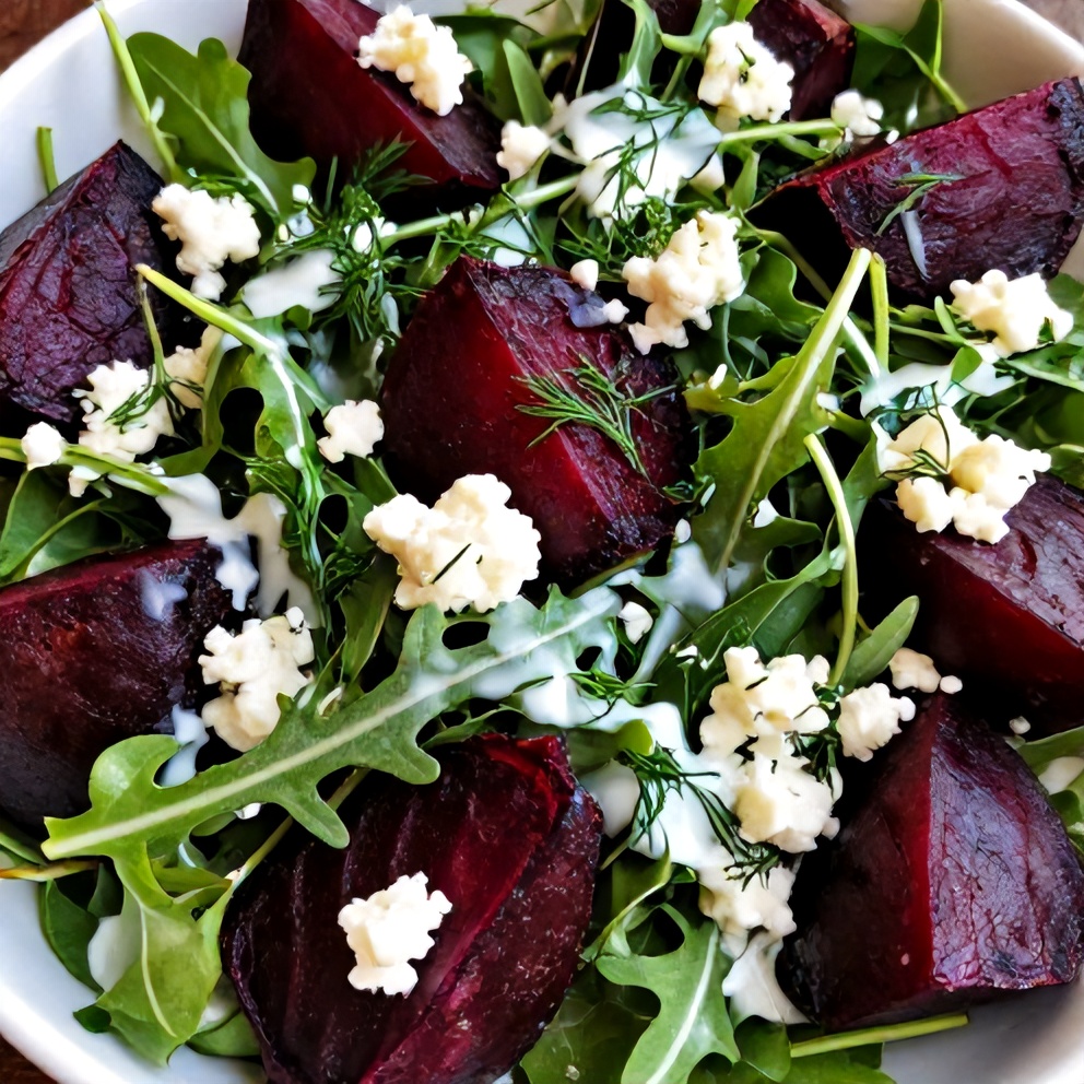roasted beet salad