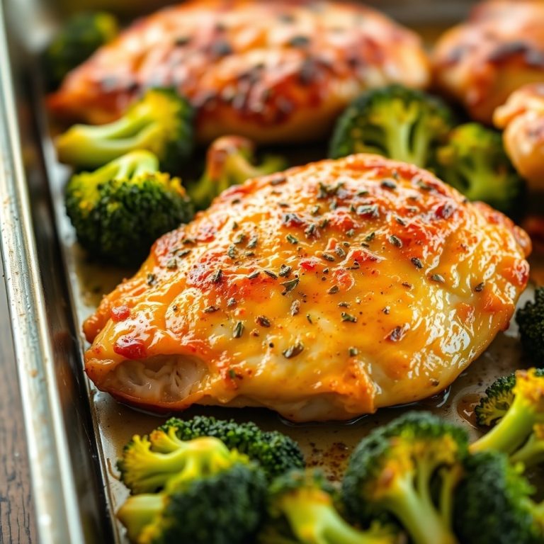 sheet pan lemon herb chicken and vegetables